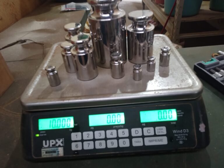 Aginutre (Bacabal-MA) - Calibração de balança UPX (Imperium - Calibração de balanças multimarcas)